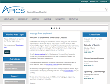 Tablet Screenshot of apics-ci.org